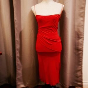 Classy Red Designer Dress